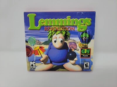 Lemmings Revolution PC Game W/ Slipcover Tested Free US Shipping See Store! - Image 1 of 4