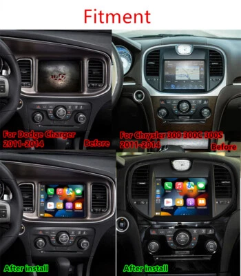 8,4-дюймовый стерео радио GPS-навигатор головное устройство для Chrysler 300 300C 300S 2011-2014 - Изображение 1 из 4