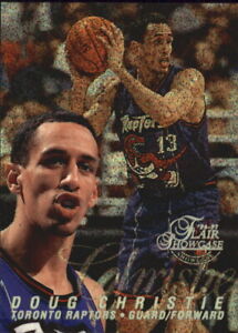 1996-97 Flair Showcase Row 0 Toronto Raptors Basketball Card #72 Doug Christie
