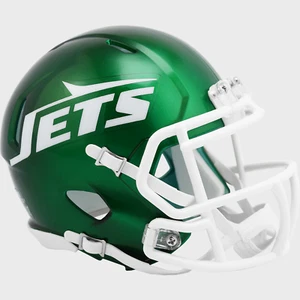 New York Jets NFL Riddell Speed Mini Football Helm - Bild 1 von 3