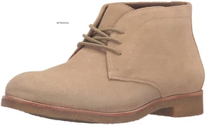 JOHNSTON & MURPHY Damen HAYDEN Stiefeletten CHUKKA BOOTS Schnürung hellbraun SAND Wildleder 10M - Bild 1 von 8