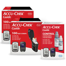 Accu-Chek Guide Glucose Test Strips Kit for Diabetic Blood Sugar Testing: 200