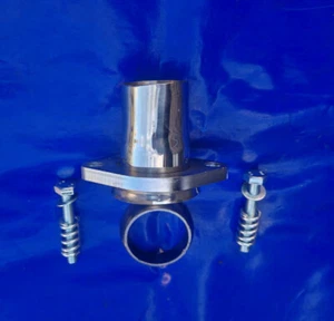 Adapter Flansch Fächerkrümmer VW Golf 1 Jetta 1 Caddy 8V Edelstahl  Scirocco - Bild 1 von 8