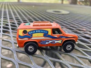 Hot Wheels Vintage - Orange BAJA BREAKER w/ Gray Hub Real Riders - Picture 1 of 6