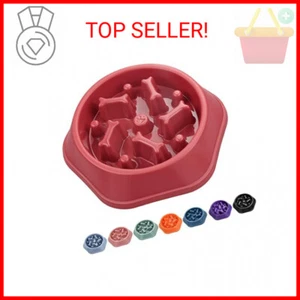 UPSKY Slow Feeder Dog Bowl Anti-Chocking Slower Feeding Dog Puzzle Bowl, Interac - Picture 1 of 2