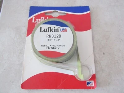 LUFKIN RW312D UNIVERSAL TAPE REFILL 3/4" X 12' USA New - Image 1 of 2