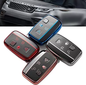 Remote Key Cover Fob Case For Range Rover Land Rover Sport Evoque Jaguar XF XJ X - Picture 1 of 12