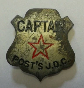 De colección Captain Post's J.D.C. Pin insignia - Imagen 1 de 2