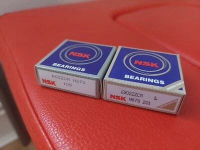 OS 50sx Hyper Engine Bearings (Set of 2 Bearings) - Image 1 of 2