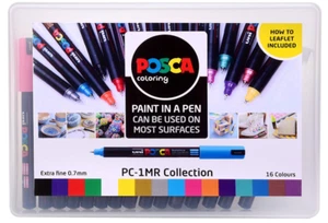 Posca Pc-1MR 16 Ultra Fine Tip for Art & Crafts.... - Picture 1 of 2