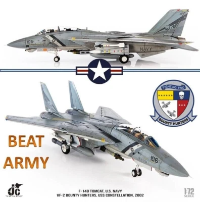 Grumman F-14D Tomcat, USN VF-2 Bounty Hunters, JC Wings 1/72 JCW-72-F14-009 - Image 1 of 4