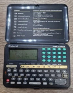 Packard Bell DB48 Databank Organizer Rare Vintage PDA Tested & Working - Picture 1 of 6