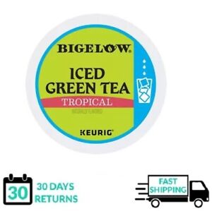 Bigelow Iced Green Tea Tropical Keurig K-cups YOU PICK THE SIZE 