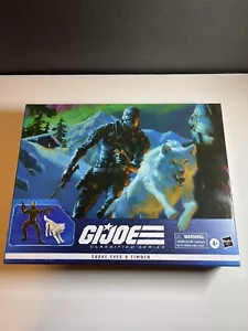 Snake Eyes and Timber GI Joe Classified Series 52 Hasbro 6 Inch Figure New CA - Picture 1 of 6