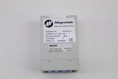 Magnetek Soft Starter RVS-ST-8-C  460VAC 8A - Image 1 of 3