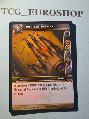 Band of Sulfuras▪︎FOIL▪︎Molten Core Raid▪︎2007▪︎WARCRAFT▪︎SPANISH▪︎NM #4 - Image 1 of 2