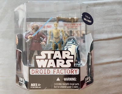 NEW STAR WARS DROID FACTORY PLO KOON & R4-F5 WALMART EXCLUSIVE - Image 1 of 4