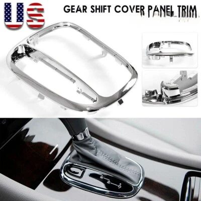 For Mercedes-Benz C Class W203 C230 C320 New Chrome Gear Shift Panel Cover Trim Foto 1 de 4