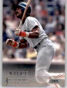 2015 Stadium Club Jim Rice Base Card MLB PWE Red Sox #98 - Picture 1 of 2