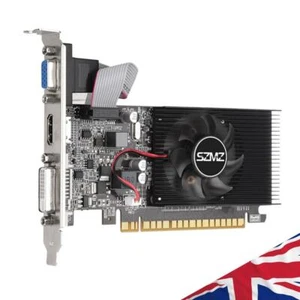 GT210 1G Graphics Card with DVI VGA HDMI-Compatibe Port 64Bit DDR3 for PC Gaming - Picture 1 of 11