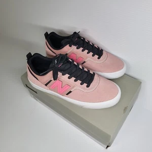 Einmal getragen Herren New Balance NB Numeric Jamie Foy 306 Größe 9 pink schwarz - Bild 1 von 11