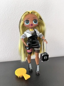 LOL Surprise Fashion Doll Alt Grrl OMG Series 1 - 2019 MGA 9” Black Yellow Hair - Picture 1 of 9