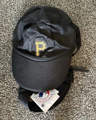 Mochila en forma de sombrero de los Piratas de Pittsburgh 17" x 12" nueva con etiquetas Foto 1 de 4