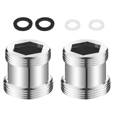 ALPPIHYM Confezione da 2 Adattatore Rubinetto M20 M22 Adattatore Aeratore per Rubinetti