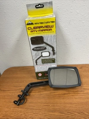 ATV TEK Anti-Vibe ATV Side Mirror Black ATVMIR2 - Image 1 of 4