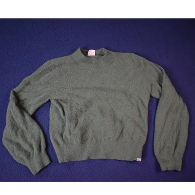 Suéter Abercrombie Niños Verde Difuso Cuello Simulado Manga Larga Talla 13 14 Foto 1 de 4