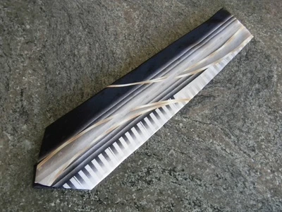 Corbata de seda geométrica arte abstracto vintage años 80-90 Pierre Cardin Foto 1 de 4