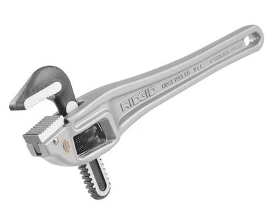 RIDGID 14" Aluminum Offset Pipe Wrench for Tight Space/Overhead Application - Image 1 of 2