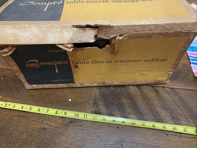 Visor-editor de películas de mesa Compco Super Action de colección modelo 1400 Foto 1 de 4