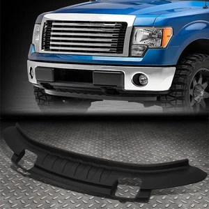 FOR 09-14 FORD F150 4WD TEXTURED FRONT LOWER BUMPER VALANCE W/ TOW HOOK HOLES - Imagen 1 de 7