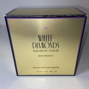 VTG White Diamonds by Elizabeth Taylor Perfumed Soap - New - Picture 1 of 5