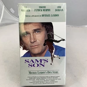 NEW Sam's Son: Michael Landon's Story VHS 1984 Biographical SEALED Eli Wallach - Imagen 1 de 6