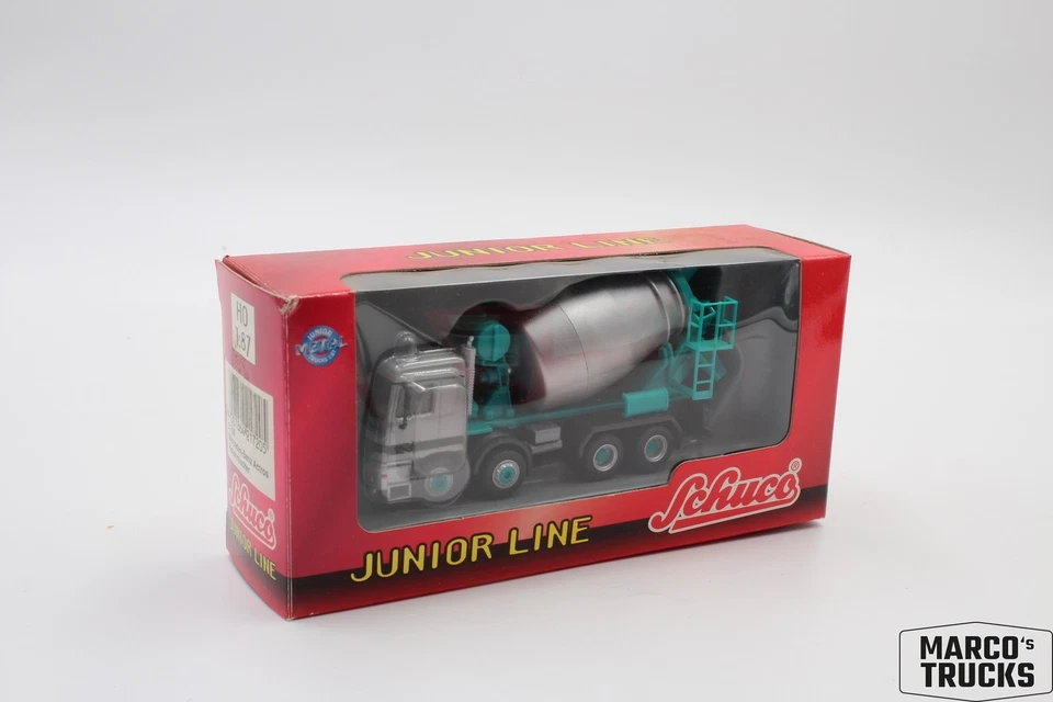 Schuco MB Actros MP1 concrete mixer truck 4-axle No. 21720 1:87 /S240 - Image 1 of 1