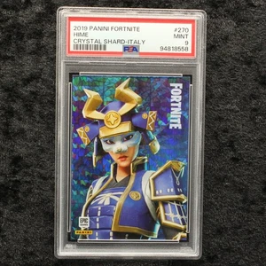 Panini Fortnite Series 1 PSA 9 Hime #270 Crystal Shard Italy Epic Games Cards - Picture 1 of 2