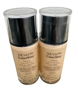 2x Revlon Buff Normal Dry Skin Foundation SPF15 150 30ml Lightweight - Picture 1 of 6