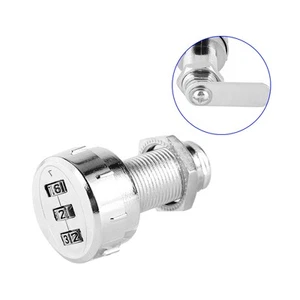 2 Stücke 30Mm/1 18 In 3-stellige Mechanische Code Passwort Schloss Für Schr CHP - Bild 1 von 13