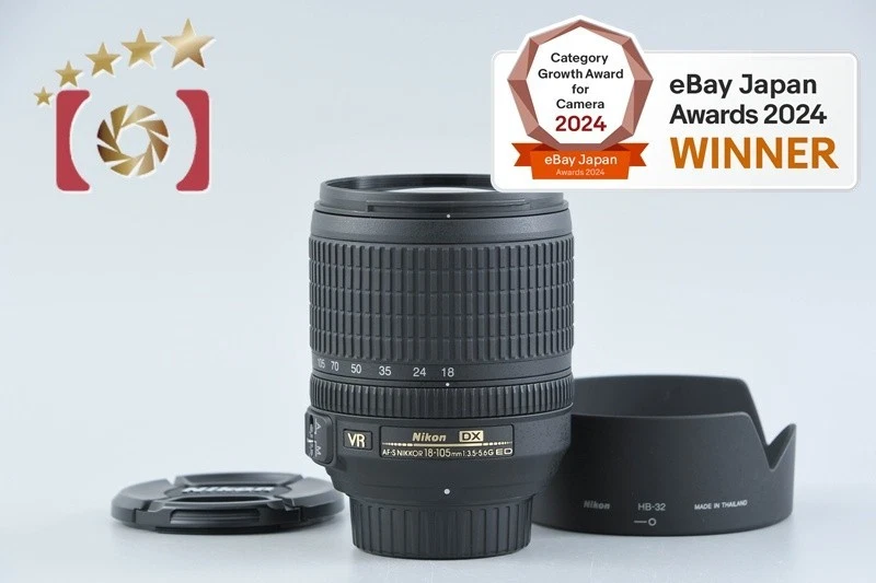 Nikon 18-105mm f/3.5-5.6 Camera Lenses for sale - eBay