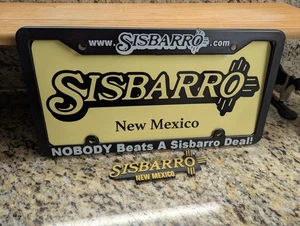 Sisbarro Chrysler Dodge Ram Jeep Deming New Mexico License Plate Frame Badge - Picture 1 of 1