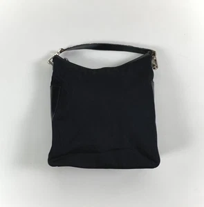 Gucci Nylon Bolso de Hombro Vintage Negro 001-3770 - Imagen 1 de 15