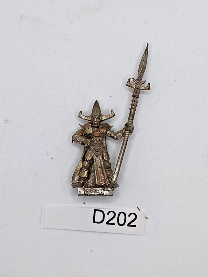 Warhammer Fantasy AoS ToW High Elf Captain Aelfar Sunspear Fuera de Stock Metal De Colección Foto 1 de 1