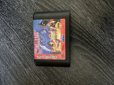 Disney's Aladdin (Sega Genesis, 1993) Cart Only - Image 1 of 4