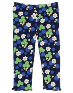 Gymboree FLOWER SHOWERS BLAU mit GÄNSEBLÜMCHEN LEGGINGS 12 18 24 2 3 4 5 Neu mit Etikett - Bild 1 von 1