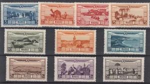 MAROC  : POSTE AERIENNE SERIE N° 12/21 NEUFS * GOMME TRACE CHARNIERE - COTE 70 € - Imagen 1 de 2