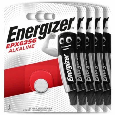 5 x Energizer Alkaline LR9 EPX625G batteries 1.5V 625A V625U PX13 Car Key Fob - Image 1 of 4