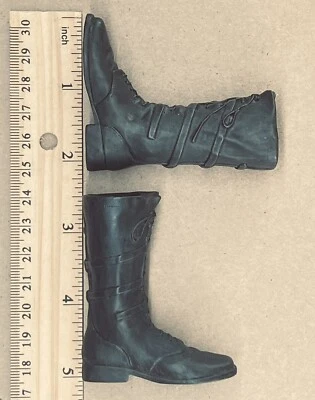 1/6 Sideshow 12" Figura Drácula Van Helsing Hugh Jackman Conjunto Botas Largas Altas Foto 1 de 2