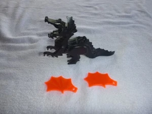 Lego Drachen schwarz mit neonroten Flügeln Ritter Castle - Bild 1 von 1